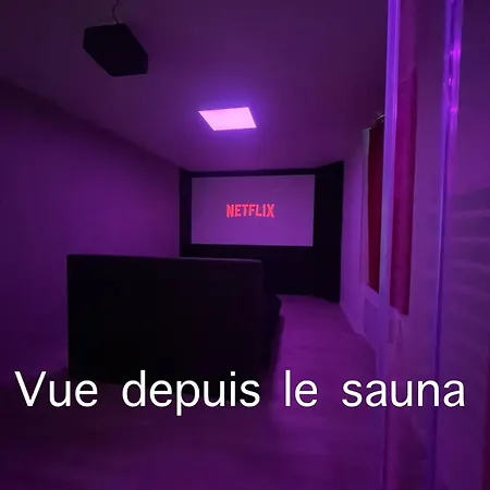 Sauna & Cinema 2p Proche * Mareuil-lès-Meaux